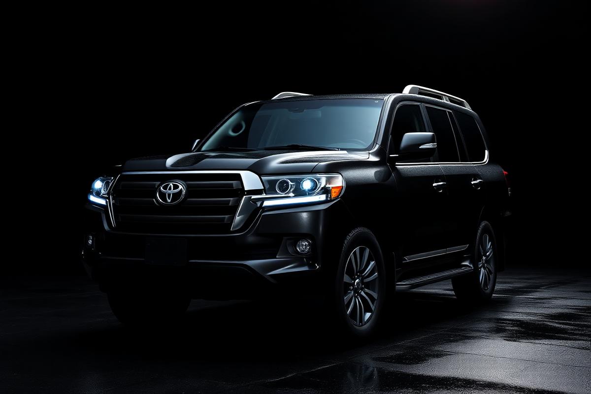 Toyota Land Cruiser for chauffeur-driven hire in Ethiopia